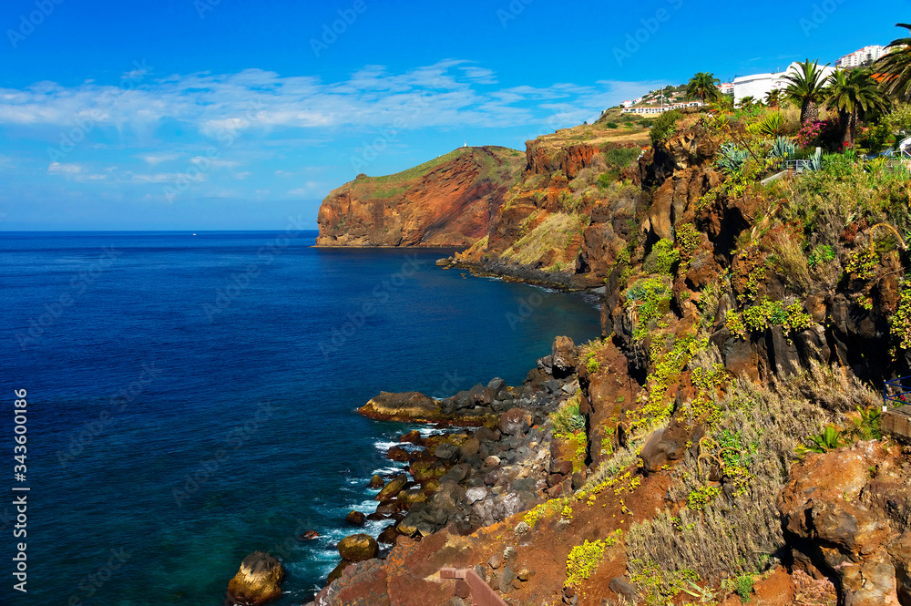 Atlantic coast of Madeira Island, Portugal, Europe