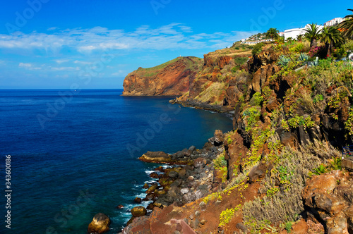 Atlantic coast of Madeira Island, Portugal, Europe