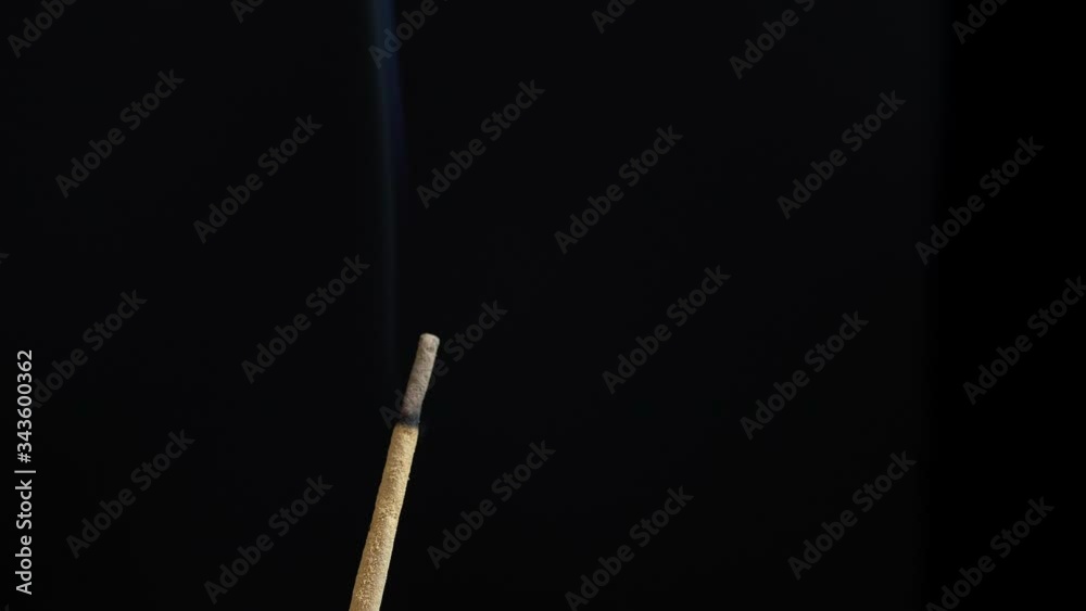 Traditional Asian incense stick, aromatherapy, calming and relaxation Traditional Asian incense stick, aromatherapy, calming and relaxation
