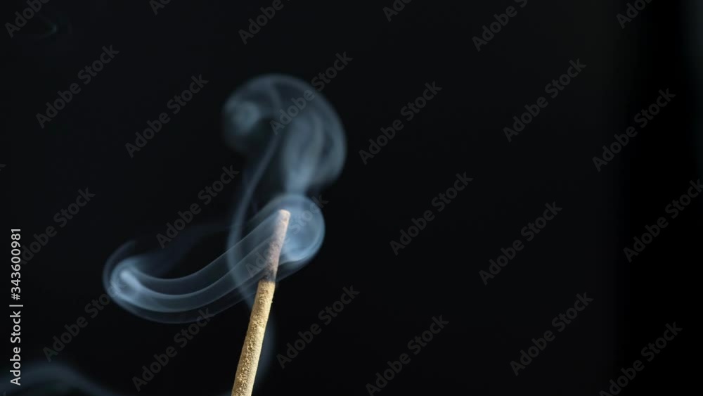 Traditional Asian incense stick, aromatherapy, calming and relaxation Traditional Asian incense stick, aromatherapy, calming and relaxation