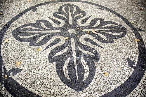 Lisbon floor mosaic