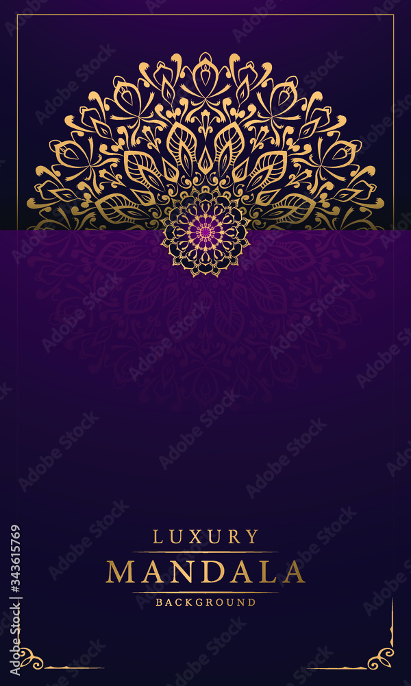 Luxury mandala background with arabesque pattern arabic islamic east style for Wedding card, book cover.
Luxury mandala background with arabesque pattern arabic islamic east style for Wedding card, book cover.