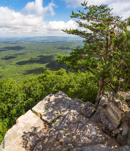 Bald Rock Cheaha State Park overlook photo