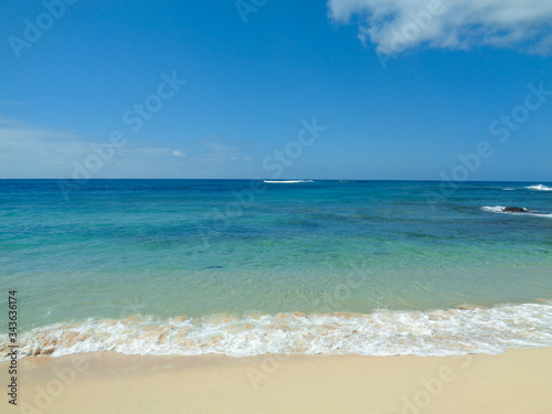 Tropical Beach on a sunny day.