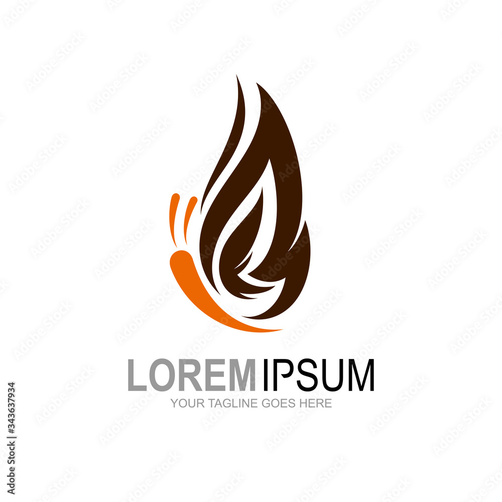 butterfly logo with fire design abstract butterfly logo with fire design abstract