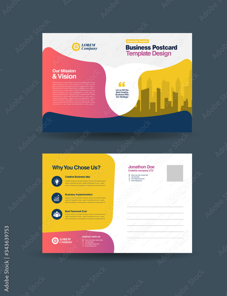 Corporate Business Postcard Design | Save The Date Invitation Card | Direct Mail EDDM Design Corporate Business Postcard Design | Save The Date Invitation Card | Direct Mail EDDM Design