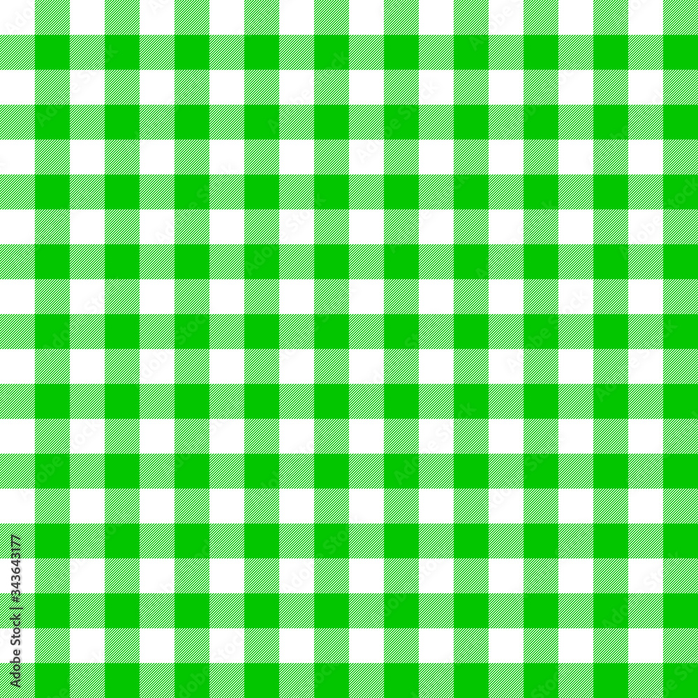 Green Gingham pattern. Texture from squares for - plaid, tablecloths, clothes, shirts, dresses, paper, bedding, blankets, quilts and other textile products. Vector illustration EPS 10. Green Gingham pattern. Texture from squares for - plaid, tablecloths, clothes, shirts, dresses, paper, bedding, blankets, quilts and other textile products. Vector illustration EPS 10.