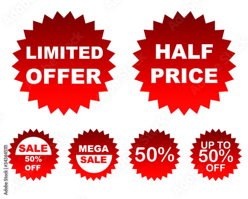 Special Offer sales tag. Offer discount price tag and flat design. big discount shopping concept graphic, banner, vector.