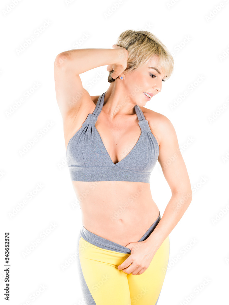 Fototapeta premium woman exercising