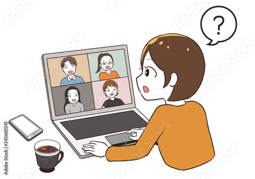 リモートワークで疑問