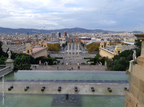 view from the top of the square