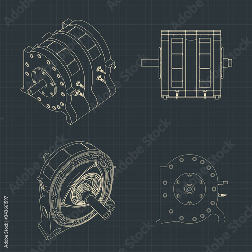 Rotary engine blueprints