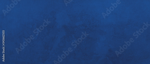 Obraz na płótnie Blue background texture, old vintage dark navy blue grunge of peeling paint stai