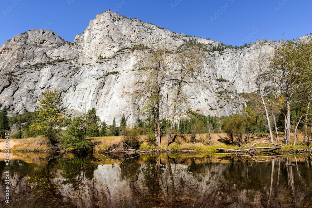 Landscape in Yosemite National Park in California, USA