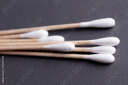 cotton swabs close-up, 455 photo