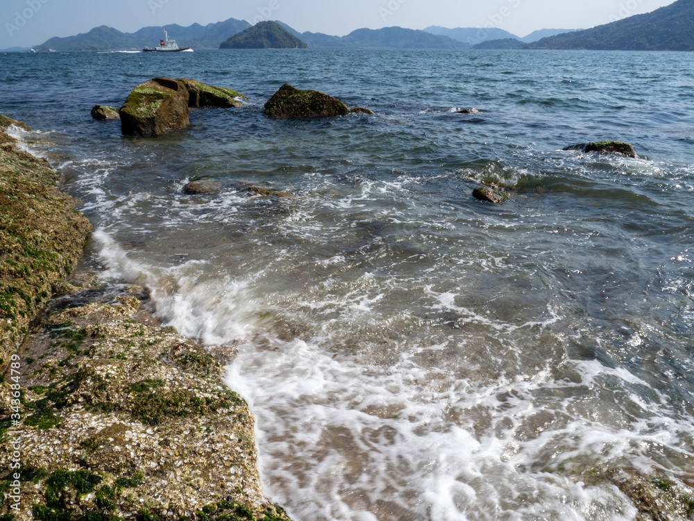 広島湾 瀬戸内海の島々 広島市南区元宇品 広島湾 瀬戸内海の島々 広島市南区元宇品