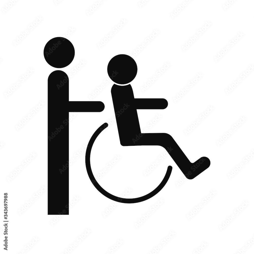 wheel chair logo