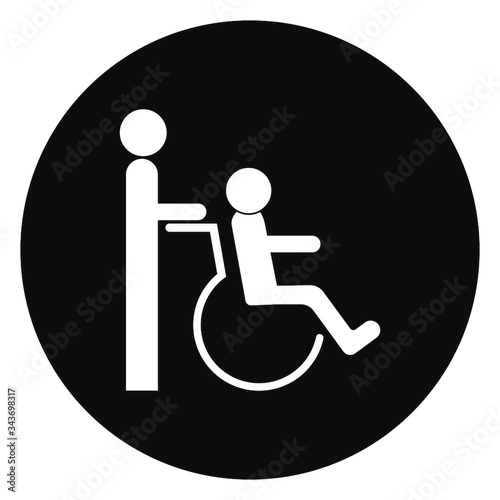 wheel chair logo