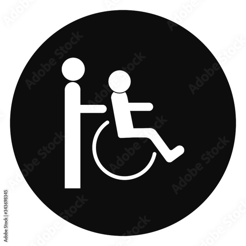 wheel chair logo