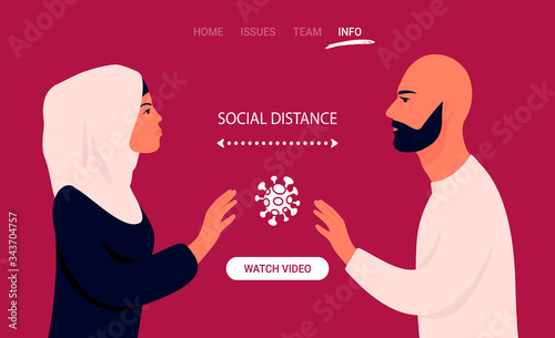 man and woman couple in love vector illustration