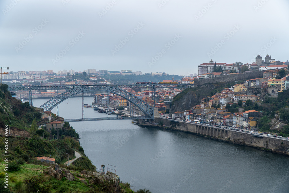 Dom Luis I Bridge in Porto