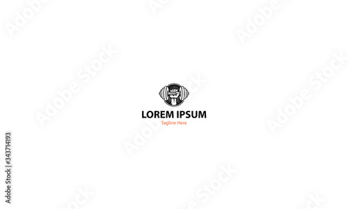 Fitness center logo design
