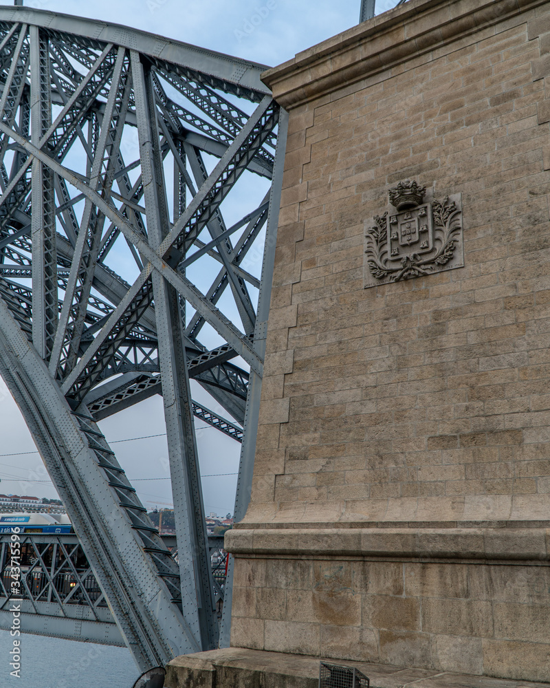 Fototapeta premium Dom Luis I Bridge in Porto