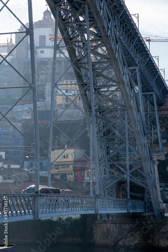 Dom Luis I Bridge in Porto