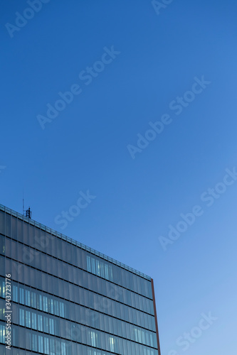 Facade of a Corporate Building during sunrise