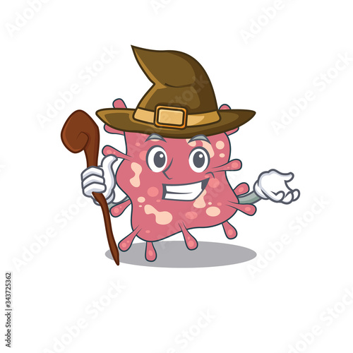 Haemophilus ducreyi sneaky and tricky witch cartoon character