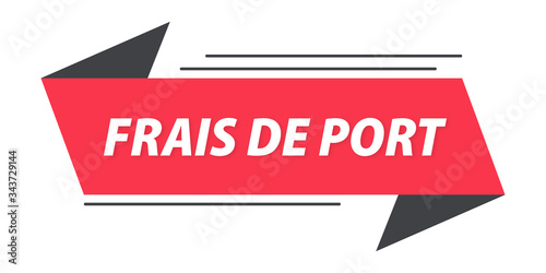 frais de port bannière
