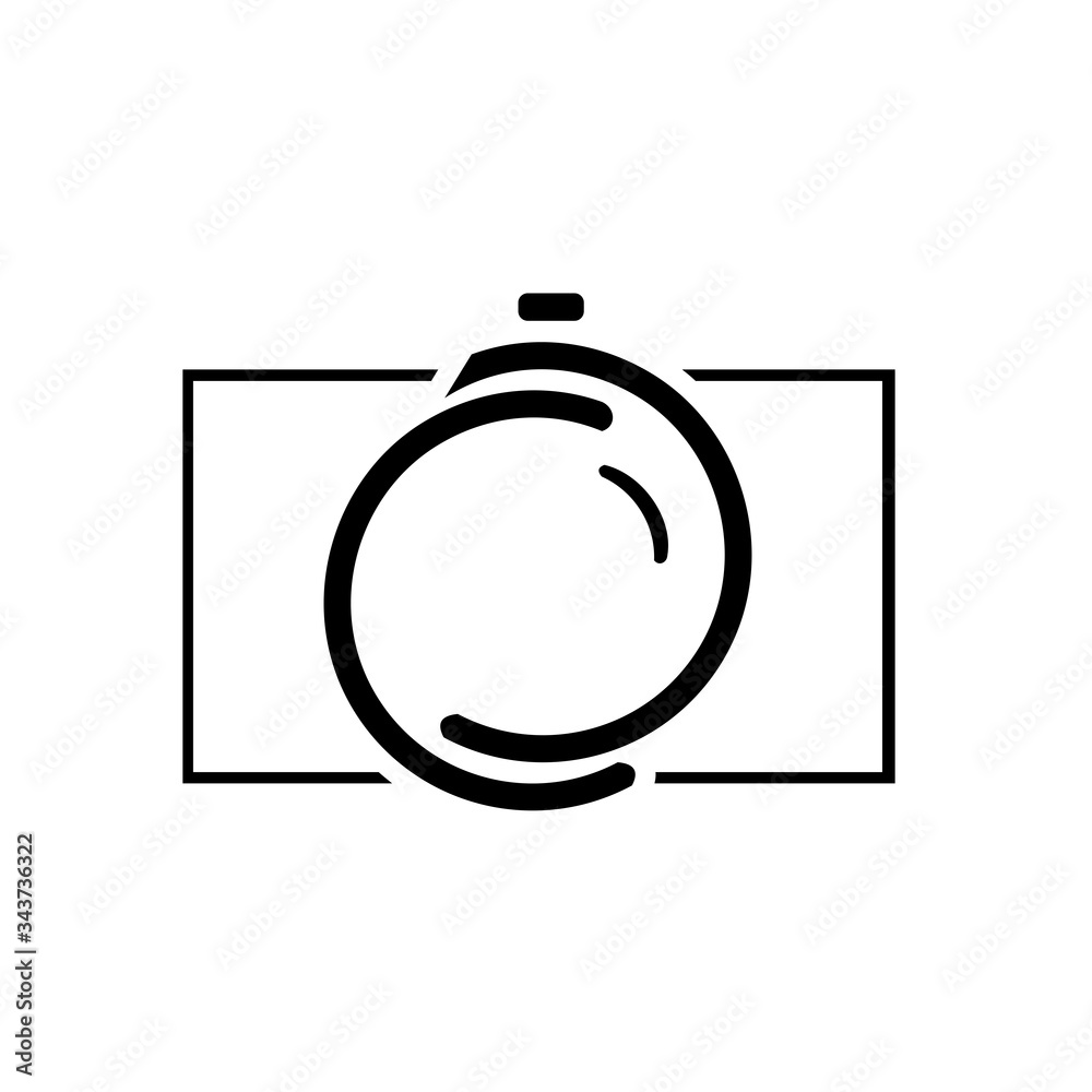 camera photography logo icon vector template. line black big video projector icon, flat vector simple element illustration from editable multimedia concept camera photography logo icon vector template. line black big video projector icon, flat vector simple element illustration from editable multimedia concept