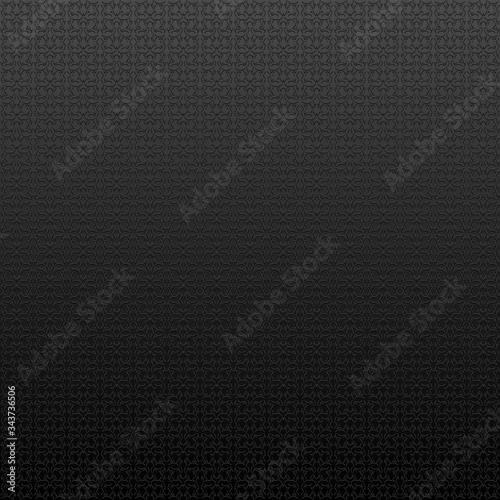Bas-relief illustration with repetitive geometric shapes covering the background. Black and white design for pattern, web, wallpaper, digital graphics and artistic decorations.
