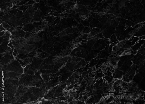 Black marble natural pattern for background  abstract black and white