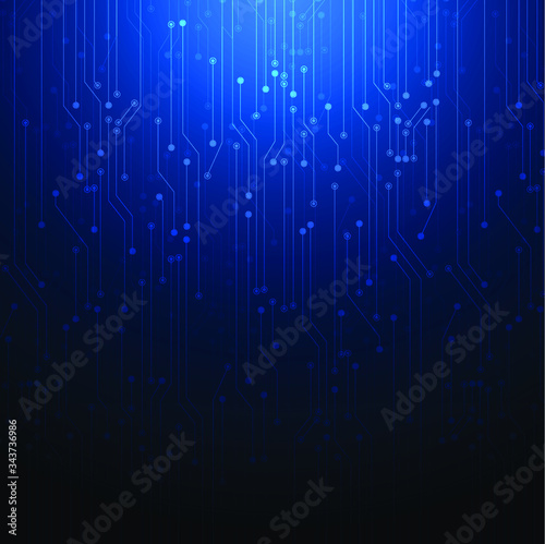 Abstract futuristic communication vector futuristic circuit board, Electronic motherboard.