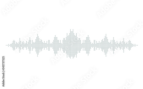 abstract motion sound wave line. vector illustration design background