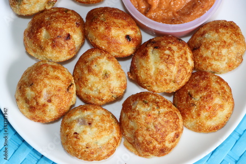 Appum or Appe, Authentic South Indian breakfast © Pravruti
