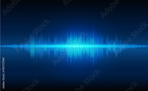 abstract motion sound wave line. vector illustration design background