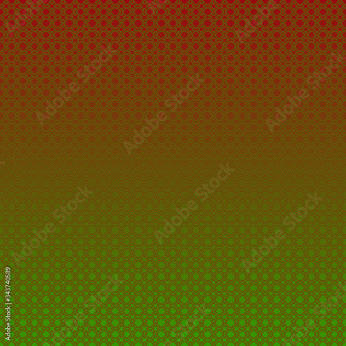 red and green pattern illustration, bas-relief effect with repeated geometric shapes covering the background. Design for motifs, web, wallpaper, digital graphics and artistic decorations.