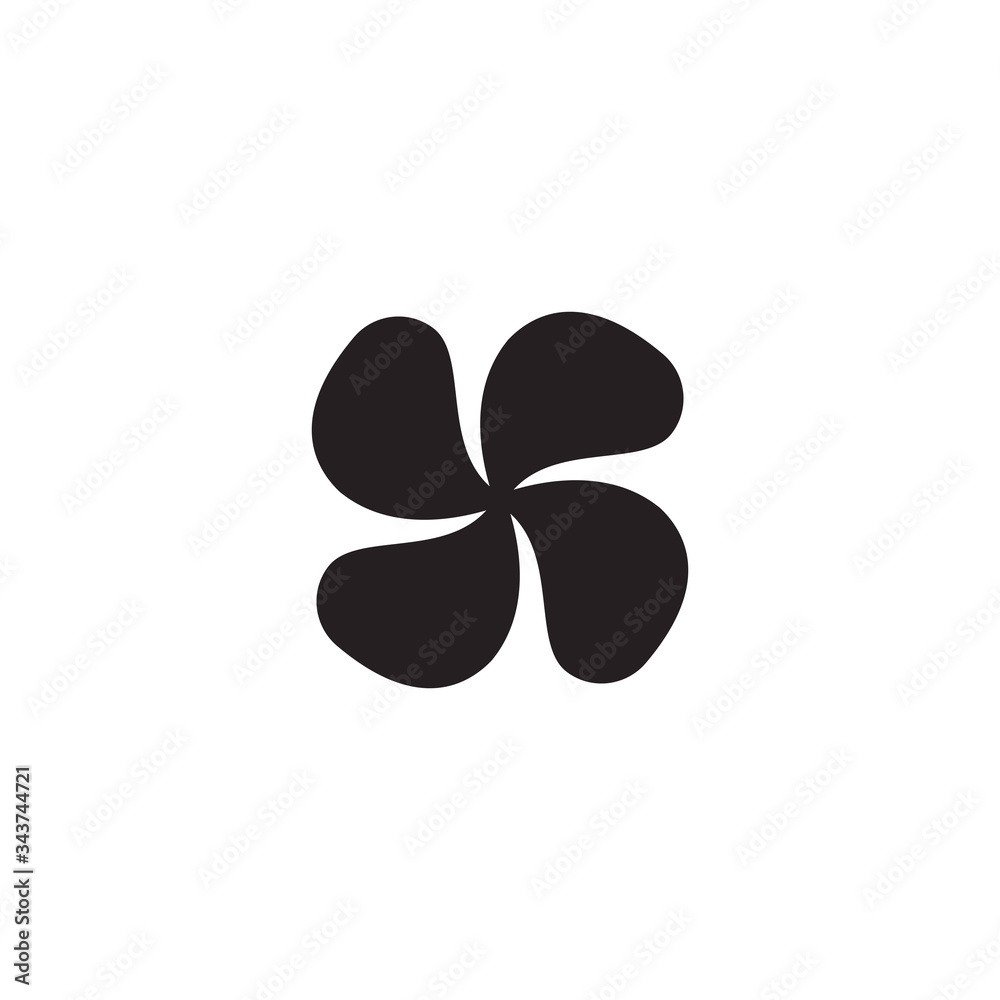Fan Logo Template vector symbol Fan Logo Template vector symbol