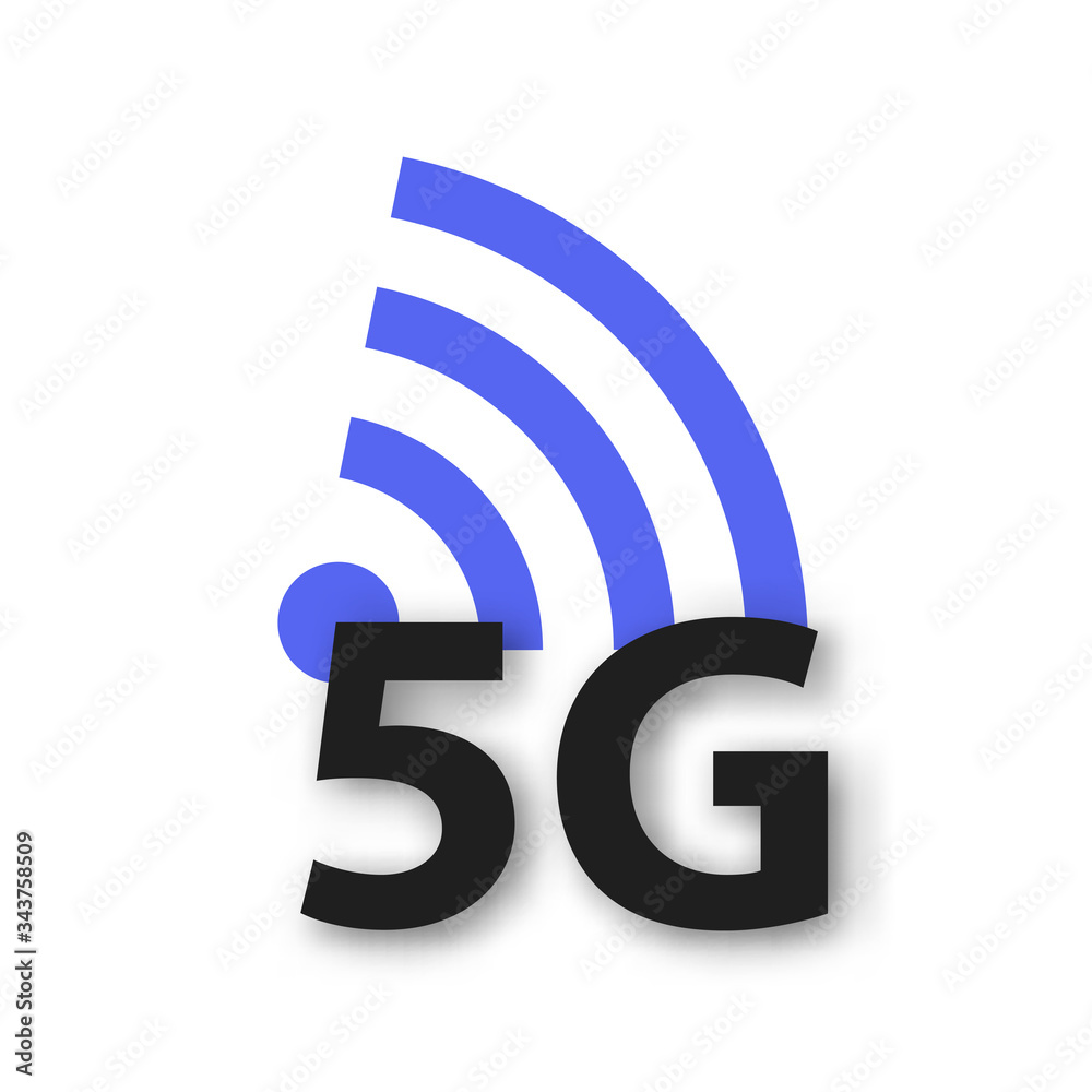Vector 5G icon and symbol. Illustration of 5th generation wireless internet network connection. Mobile devices telecommunication technology. Vector 5G icon and symbol. Illustration of 5th generation wireless internet network connection. Mobile devices telecommunication technology.