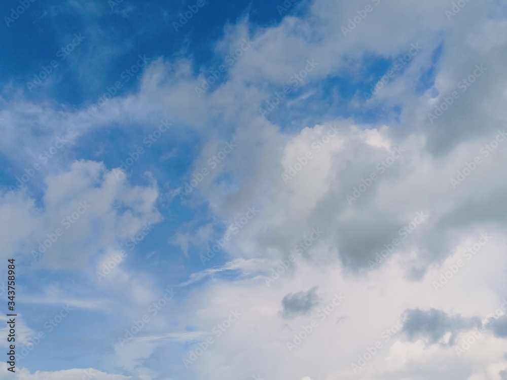 blue sky and white clouds seen during the day blue sky and white clouds seen during the day
