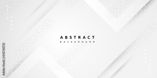 Minimal white background with blank space of paper layer	
