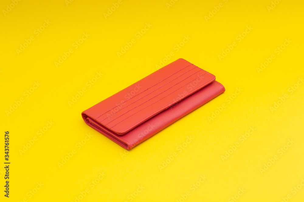 Wallet on the table Wallet on the table