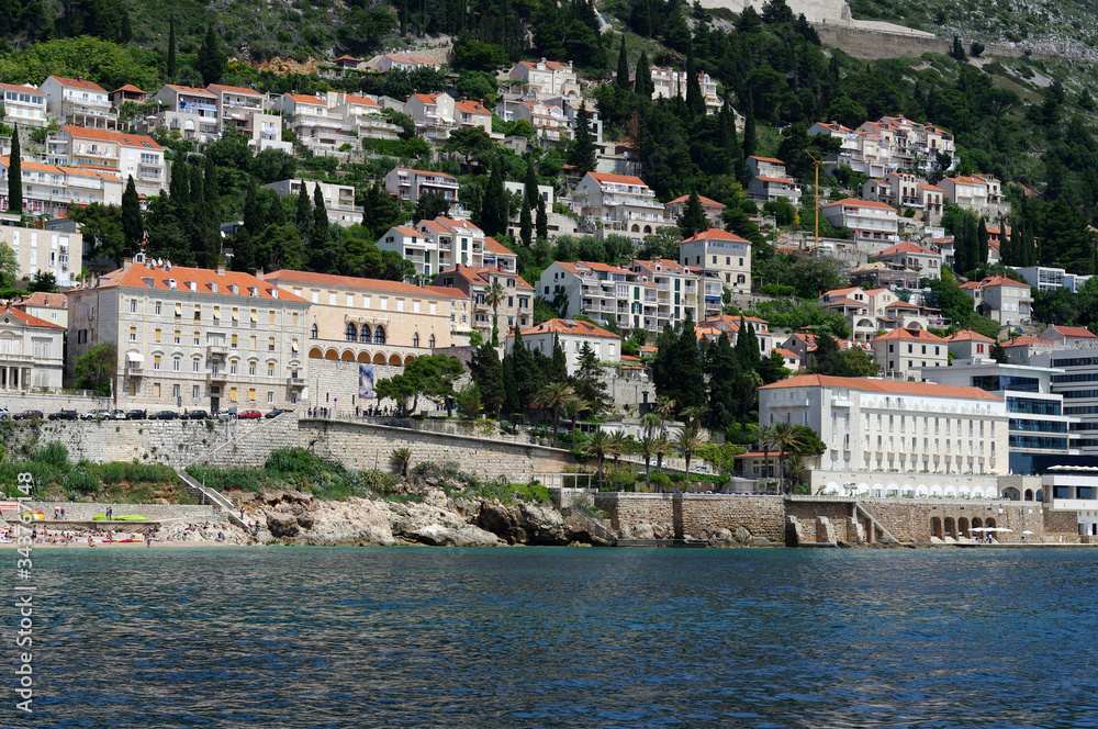 Dubrovnik aux bords de l'Adriatique