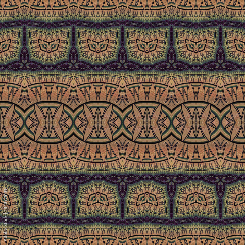 abstract symmetric fractal pattern