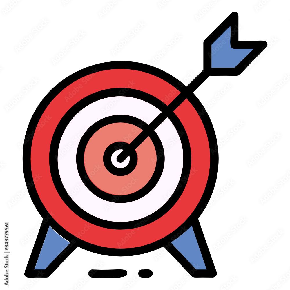 Expedition and Camping Target Concept Vector Icon Design, Arrow and Dart Board Design, Outdoor and Campsite Activity on white background Expedition and Camping Target Concept Vector Icon Design, Arrow and Dart Board Design, Outdoor and Campsite Activity on white background