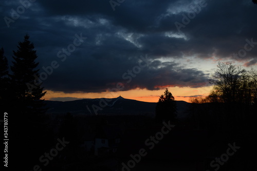 Forthcoming storm  Jested  Liberec  