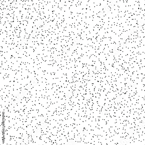 Seamless texture of black speckles, dots, grit