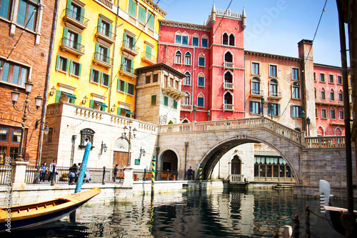 canal in Venice, city